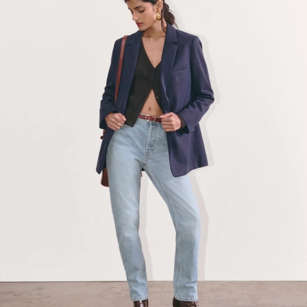 Everlane vintage wash straight jeans sz 28